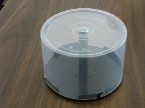 6 picecs  50 disc cd dvd-r disc storage cake box case spindle for sale