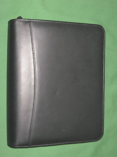Classic ~1.5&#034;~ top-grain leather kirkland planner binder franklin covey 9104 for sale