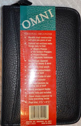 Omni Personal Organizer/ Planner  Small Size  6 Ring   Compact Size