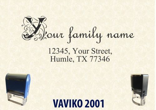 SELF INK PERSONALISED  RUBBER STAMP  RETURN BUSINESS ADDRESS SA020  60*40