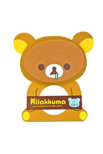 Rilakkuma Bear themed sticky post-it notes memo Notes V119
