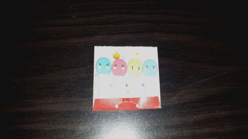 cute expression match sticky notes sticker post-it bookmark point it flags memo