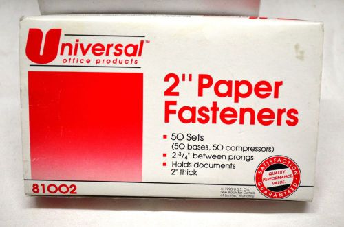 Universal Office Products 81002 Complete Two-piece Paper File Fasteners (BIN10)