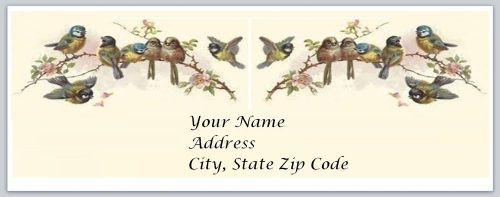 30 Personalized Return Address Labels Bird Buy 3 get 1 free (bi2)