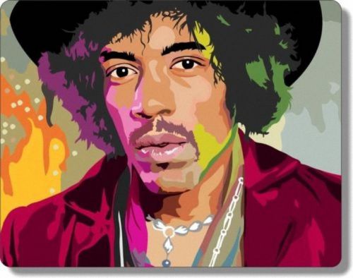 New Jimmy Hendrix Rock n Roll Mouse Pad Mats Mousepad Hot Gift