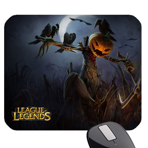 Pumpkinhead FiddleSticks League of Legends Mousepad Mouse Mats Og30