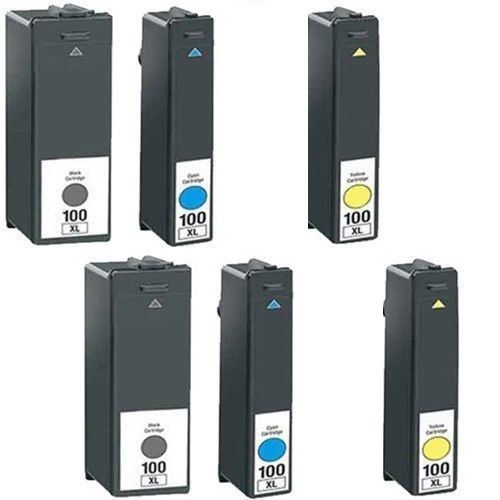 3 ink cartridges for lexmark 100xl s305 s405 s505 s605 pro205 pro703 pro905 705 for sale