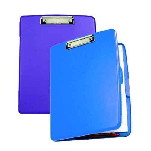 Officemate clipboard storage case letter size blue and purple for sale