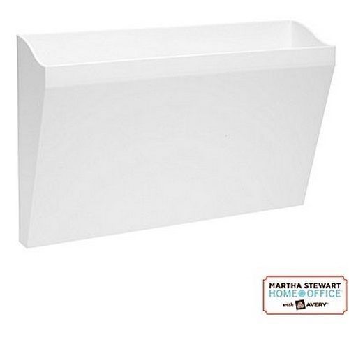 Martha Stewart Home Office with Avery Wall Manager Inbox, 21730, Chalk White