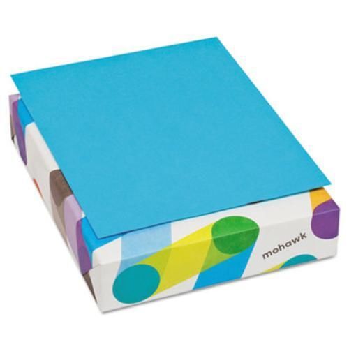 Mohawk 472208 britehue multipurpose colored paper, 20lb, 8-1/2 x 11, blue, 500 for sale
