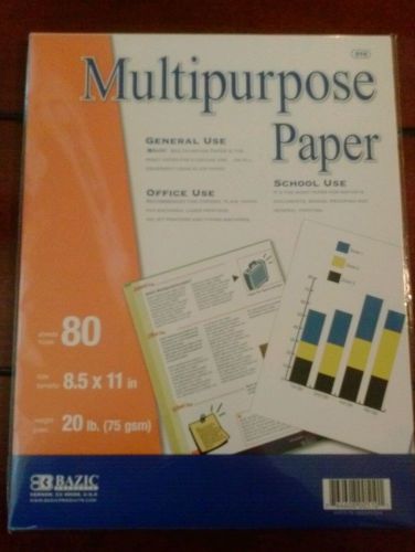 Multipurpose paper-white paper -80 sheets