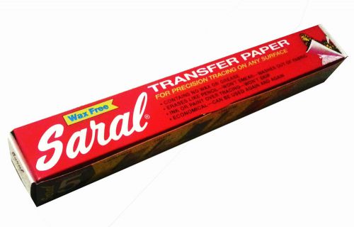 Saral Transfer Paper - 3.66m long x 305mm wide RED