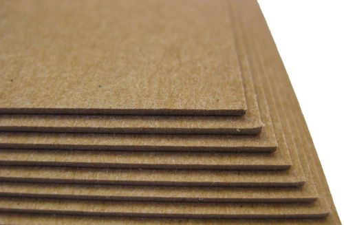 100 chipboard brown kraft sheets legal size 8.5x14 46pt scrapbook chip board for sale