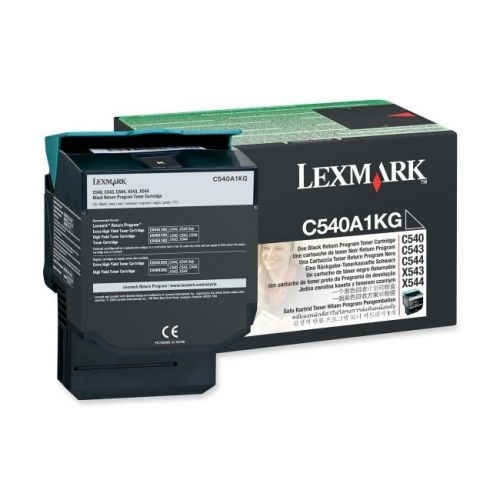 LEXMARK - BPD SUPPLIES C540A1KG BLACK TONER CARTRIDGE RETURN