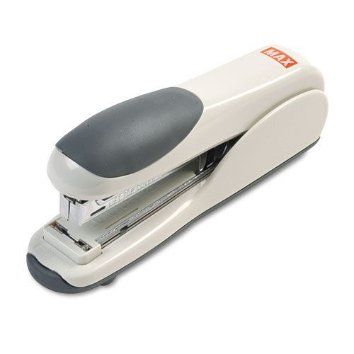 Max flat-clinch standard stapler, 30-sheet capacity, gray for sale