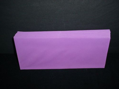 Lot of 25 Purple Lavender Envelopes No. 10 Standard Letter Mailing