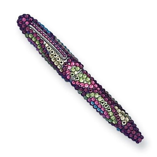New Multi-color Ball-point Pen Office Made with Swarovski® Crystals