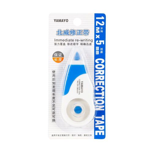 CORRECTION ROLLER TAPE 5x12 MM VERY LONG NOT FLUID BRAND NEW