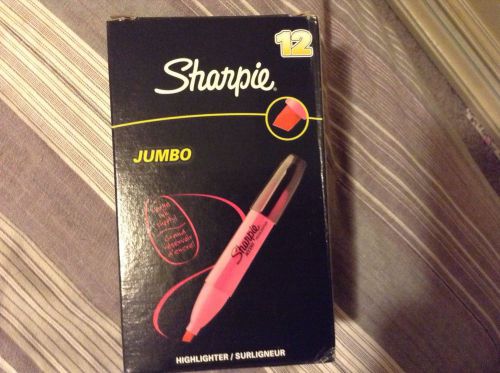 NEW Box Of 12 Sharpie Pink Highlighters.