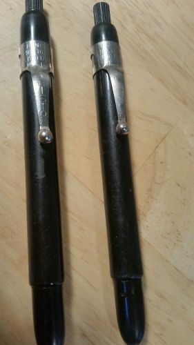Vintage Listo black marking pens pencils no. 1620 lead no. 162