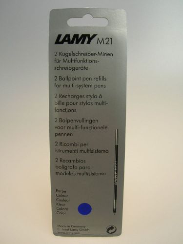 LAMY M21 Ballpoint pen Refill Blue 2 pack