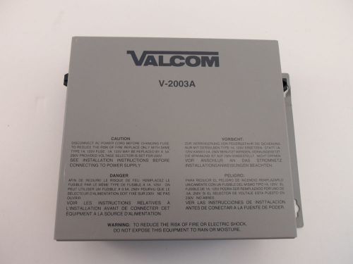 VALCOM V-2003A PAGE CONTROL, 3 ZONE, WITH POWER &amp; TONE GENERATOR
