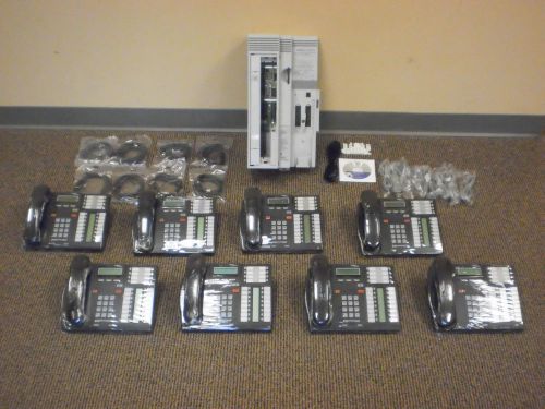 Nortel norstar cics business office phone system meridian (8) t7316 caller id for sale