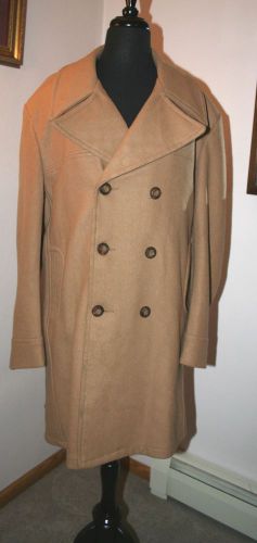 Vintage Men&#039;s Wool Trench overcoat by JCPenney, 42