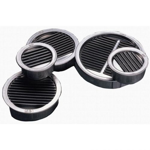 AIR VENT INC. Mill Aluminum Under Eave Vent,  Fits Opening: 3-in, Model #: 50002