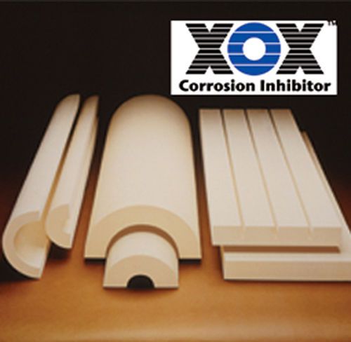 Lot of 75 boxes-insulation-thermo-12 gold calcium silicate pipe- various sizes for sale