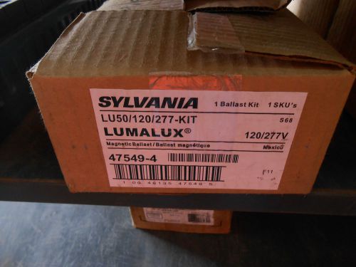 SYLVANIA LU50/120/277 KIT LUMALUX MAGNETIC BALLAST 47549-4