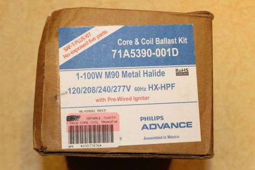 Advance 71a5390-001d core and coil ballast kit, nib for sale