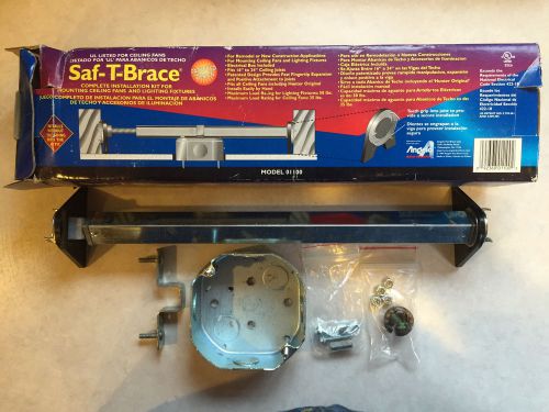 Saf-t-brace ceiling fan &amp; lighting fixture mounting kit for sale