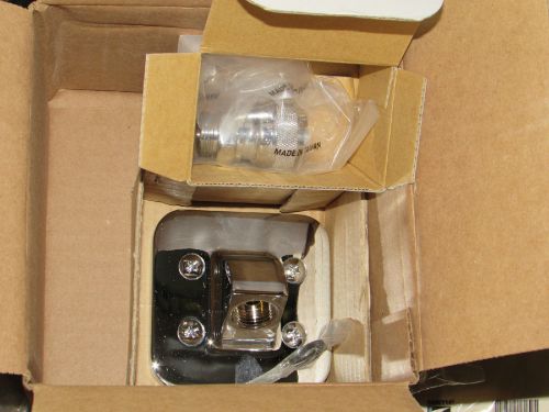 Powers 141903c fixed showerhead w/wall bracket and anchor plate adj.spray 2.5gpm for sale