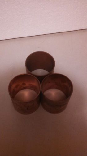 3&#034; COUPLINGS COPPER FITTINGS PRESSURE SWT