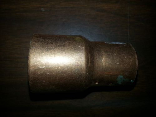 1&#034; to 3/4&#034; copper reducer cxc lot of eight for sale