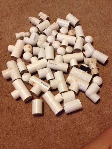 Lot Of Assorted Pvc Pipe