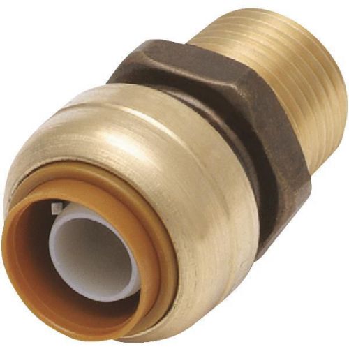 Sharkbite brass male adapter (push x male pipe)-1/2&#034; mip push adapter for sale