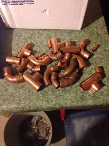 Lot Of 75 Copper Refrigerent Fittings