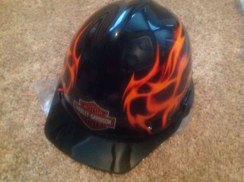 Harley-Davidson RHDHHAT10K Flames Hard Hat Brand New