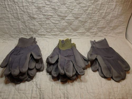 Lot of 6 pairs ROC Work gloves Size 8 9 &amp; 10