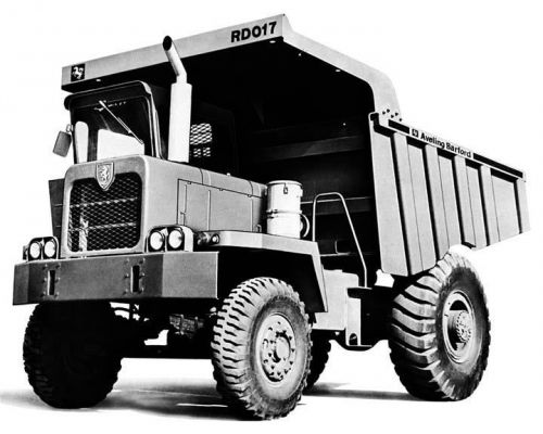 1982 aveling barford rd017 dump truck factory photo c8147-weitd2 for sale
