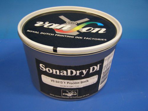 New VanSon SonaDry DI Process Black Ink VS8413 2.2lb(1kilo)  Ready to Ship!