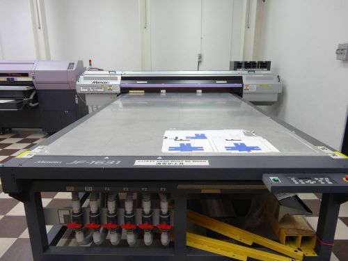 Lot of 2 Excellent MIMAKI Equipment- JF-1631 Flatbed Printer &amp; CF2-1218RC Router