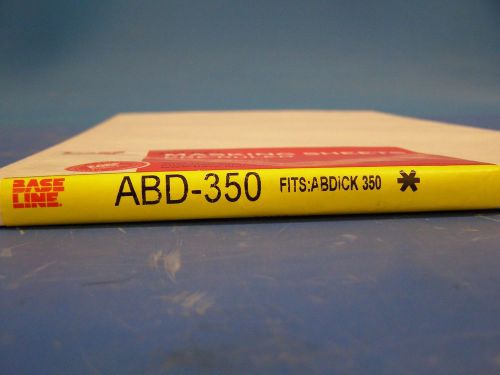 New Old Stock Basline A.B. Dick 350 ABD-350 Masking Sheets 100 Per Package