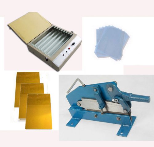Hot Foil Stamping UV Exposure DIY Die Photopolymer Plate Cutter Letterpress