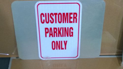 12x18&#034; Customer Parking Sign