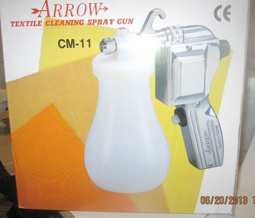 ADJUSTABLE TOP QUALITY, ELECTRIC TEXTILE STAIN &amp; SPOT CLEANING GUN, ARROW CM-11