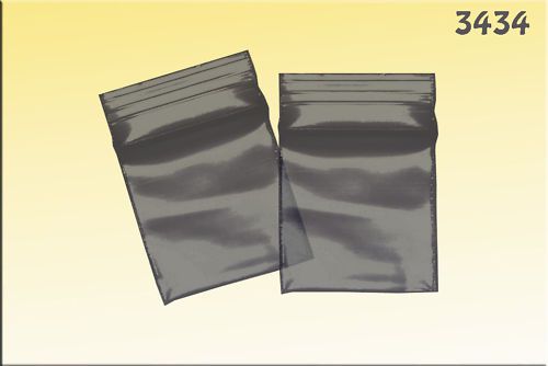 ZipLock baggies .34 x .34 (1000/pack) by Apple - Black