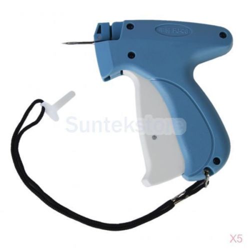 5x garment standard label price tagging tag gun tagger machine with steel needle for sale